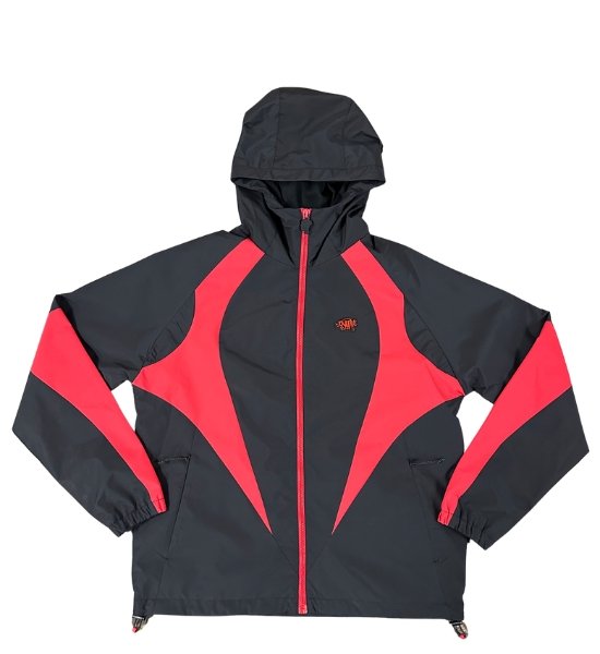 VORTEX WOVEN JACKET – RED BLACK